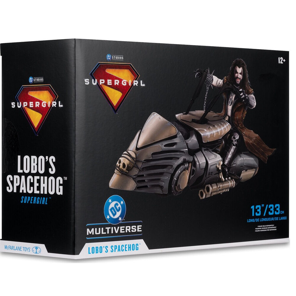 Figura Vehiculo Lobo's Spacehog Supergirl DC Comics 33cm