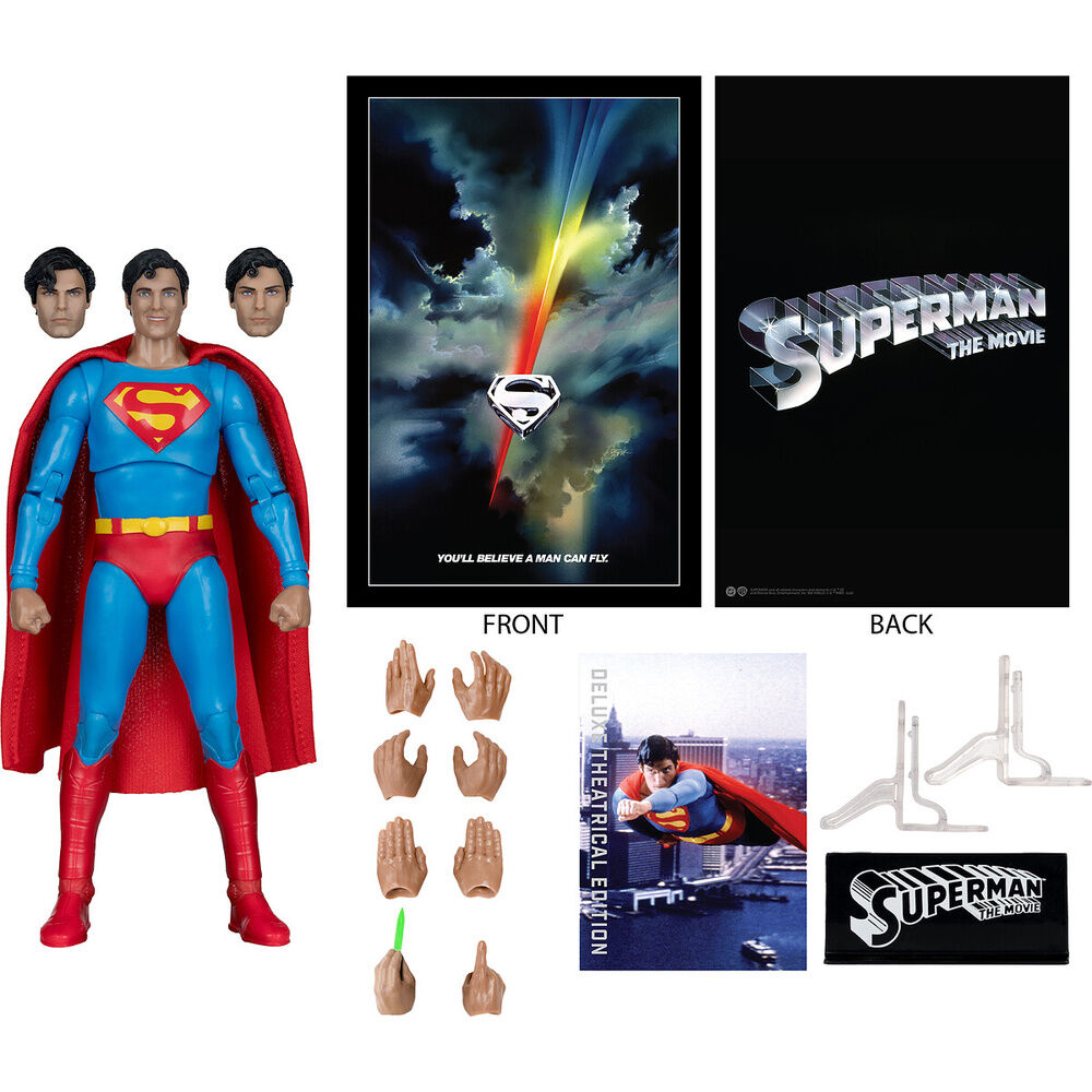 Figura Superman Deluxe Theatrical Edition Superman DC Comics 19cm