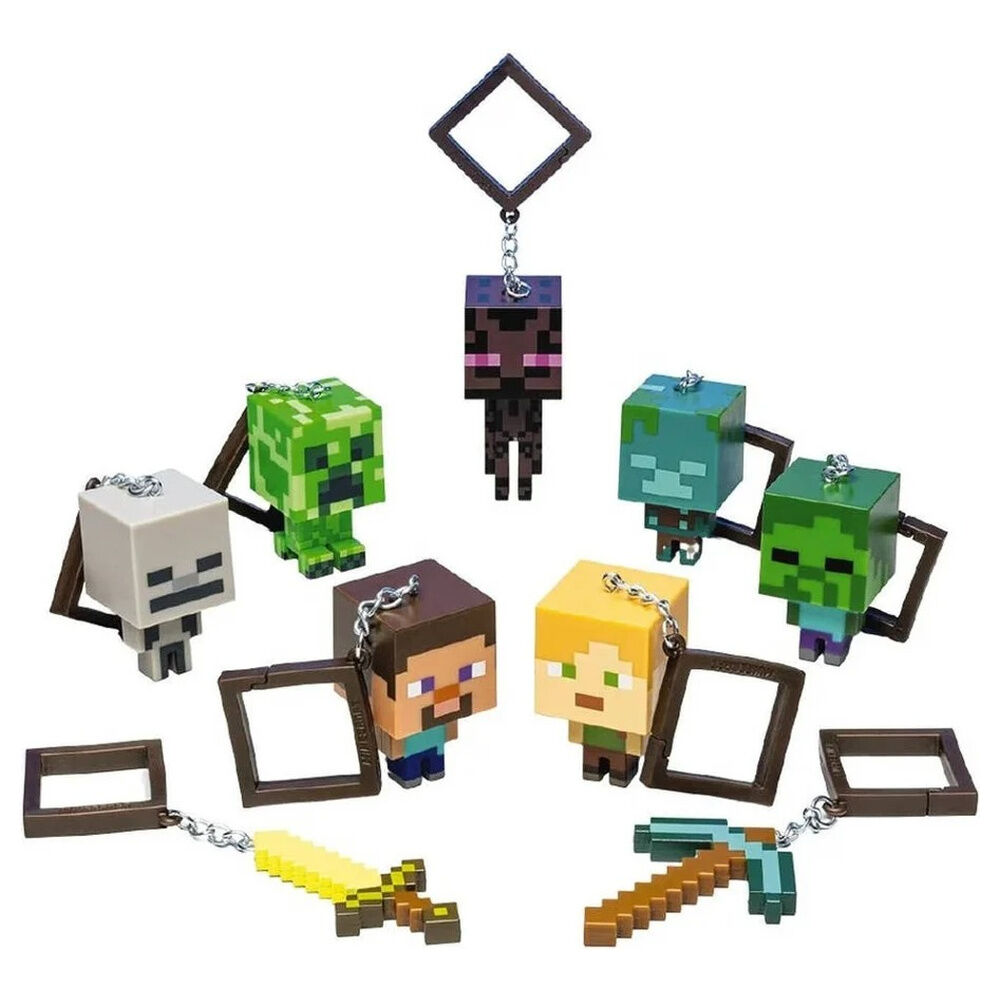 Mistery Backpack Buddies Minecraft surtido