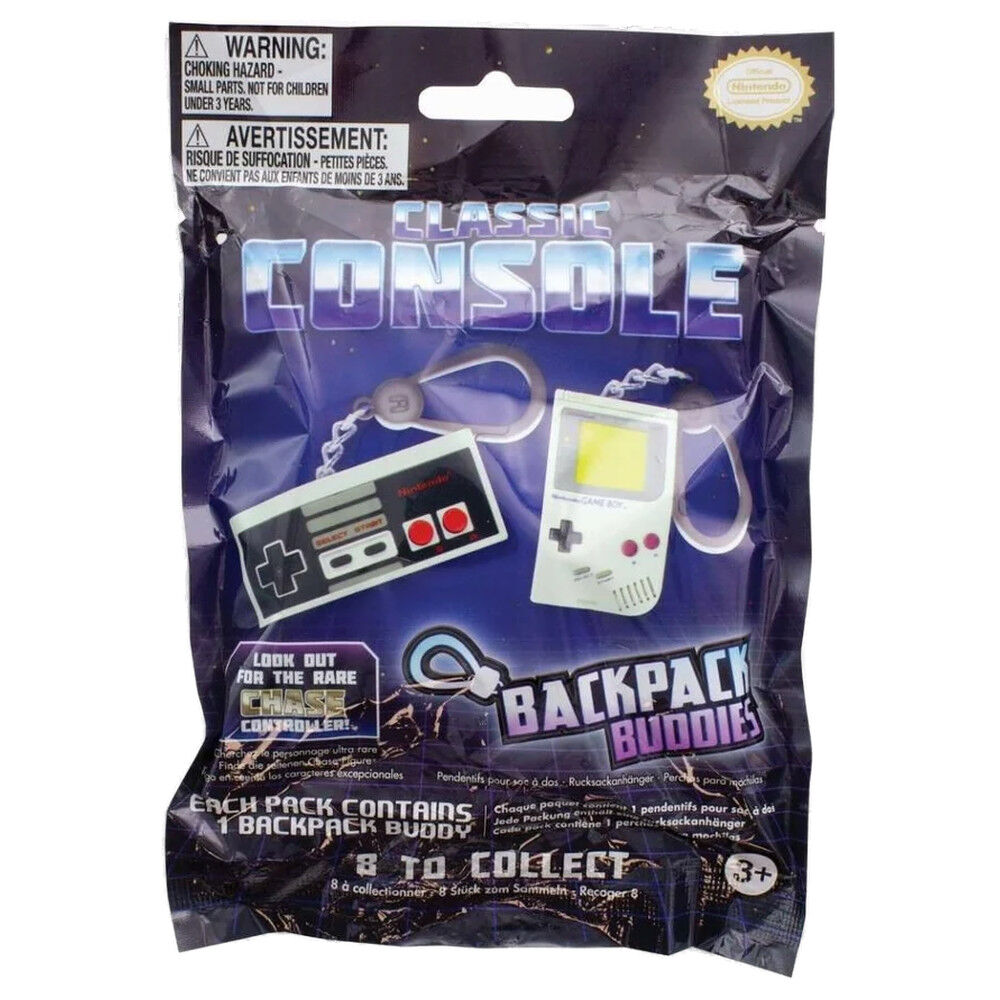 Mistery Backpack Buddies Nintendo Console surtido