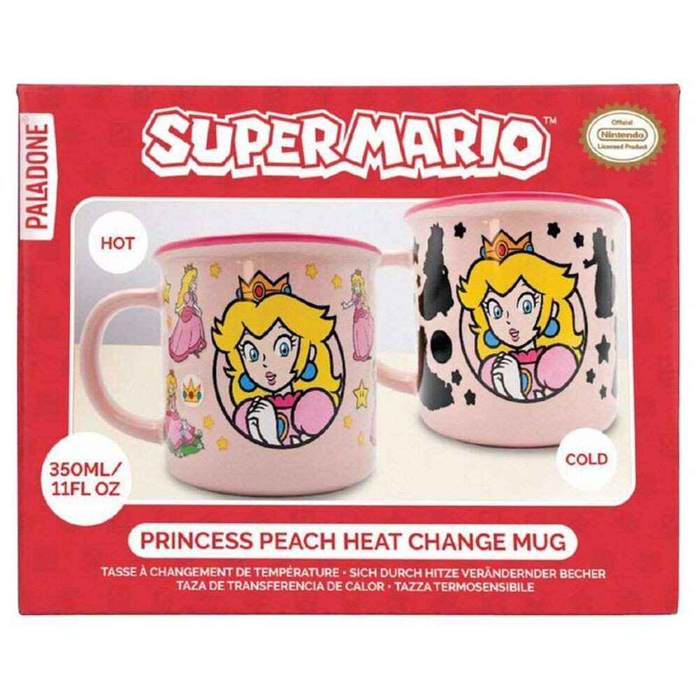 Taza termica Princess Peach Super Mario 350ml