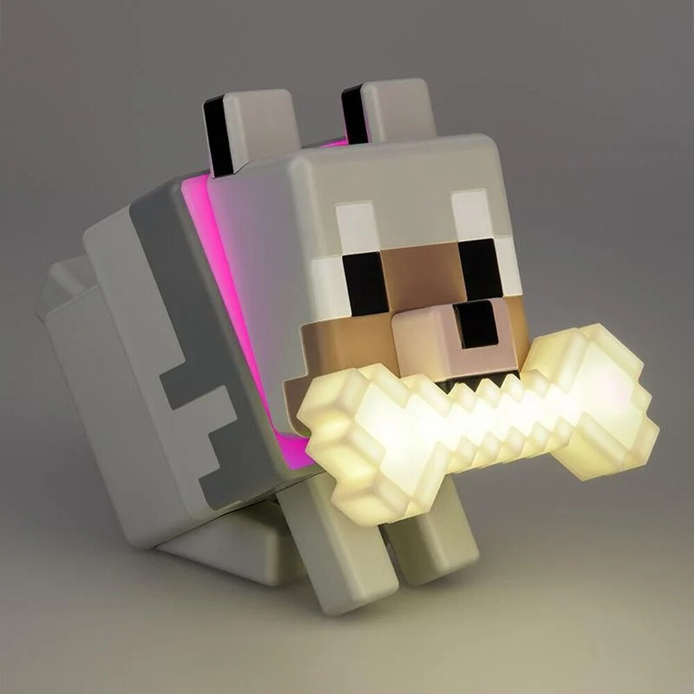 Lampara Wolf GloBuddies Minecraft