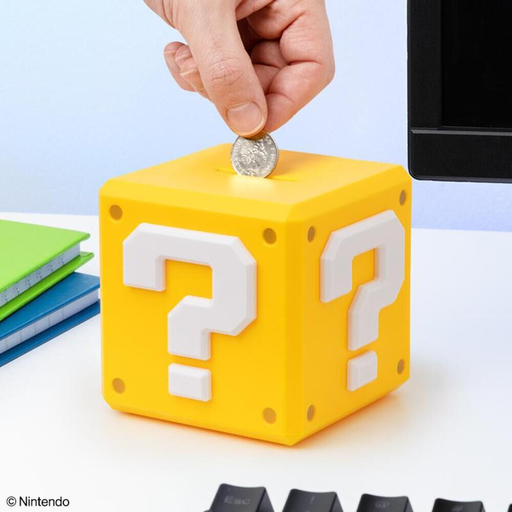 Hucha Question Block Super Mario