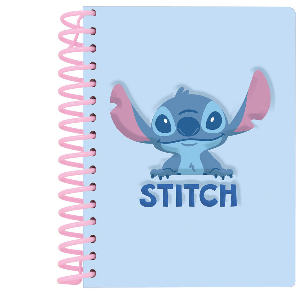 Cuaderno Squishy Stitch Disney