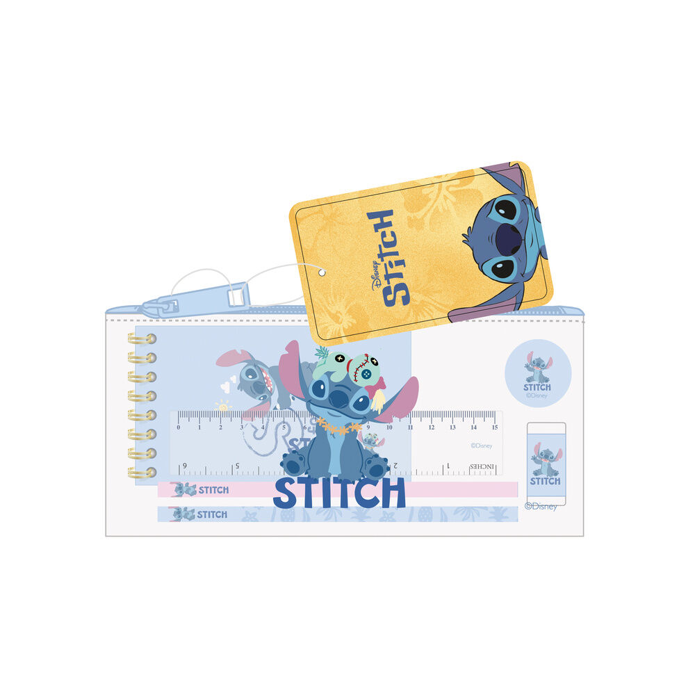 Set papeleria Stitch Disney