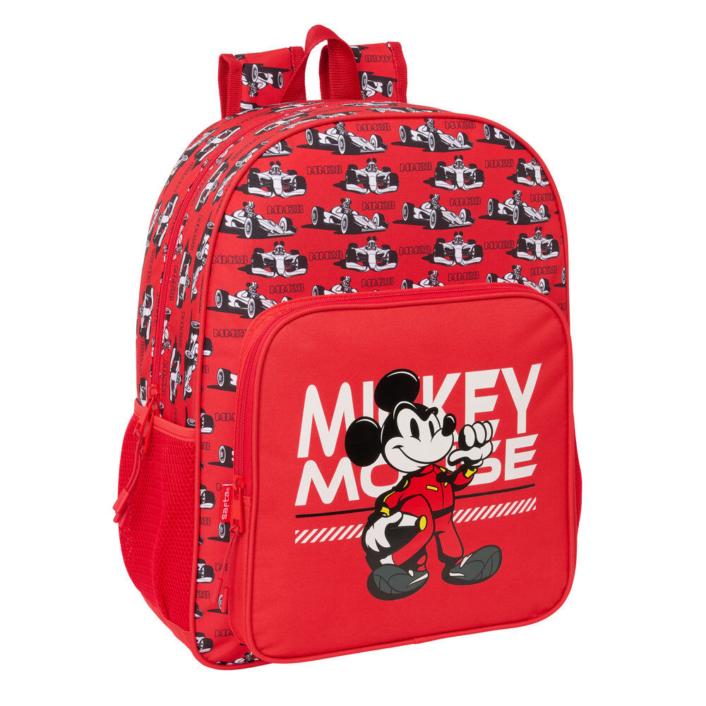 Mochila Racing Mickey & Friends Disney 42cm adaptable