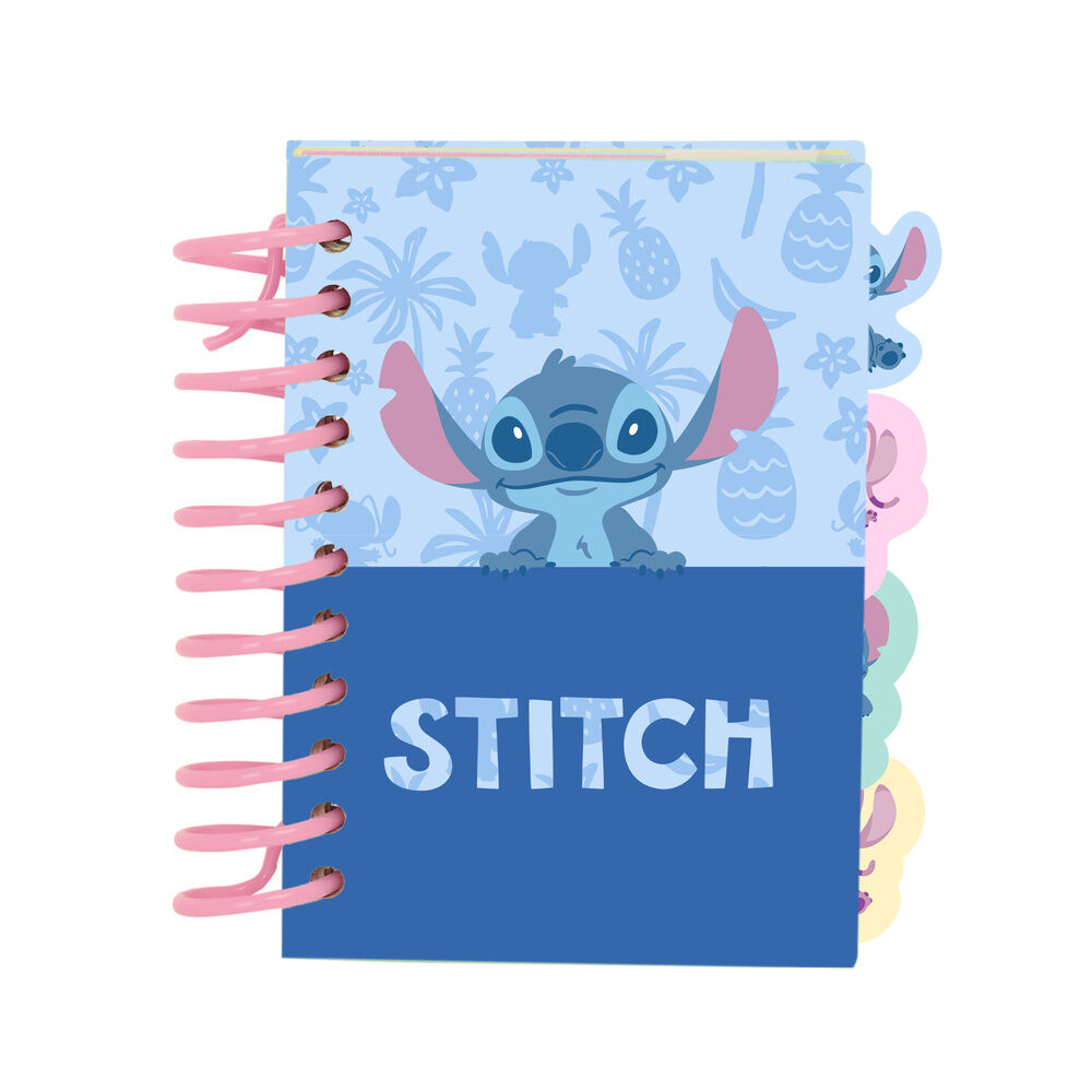 Cuaderno A7 Stitch Disney