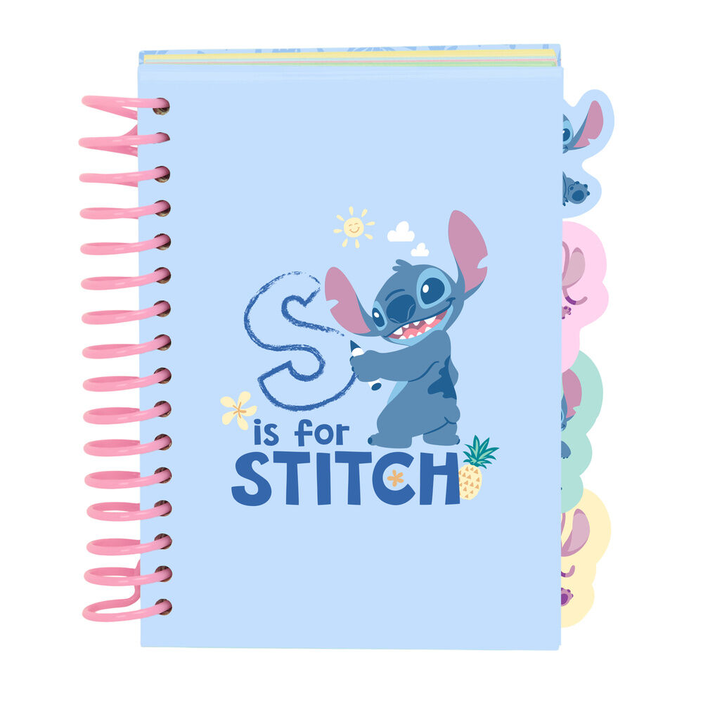 Cuaderno A6 Stitch Disney