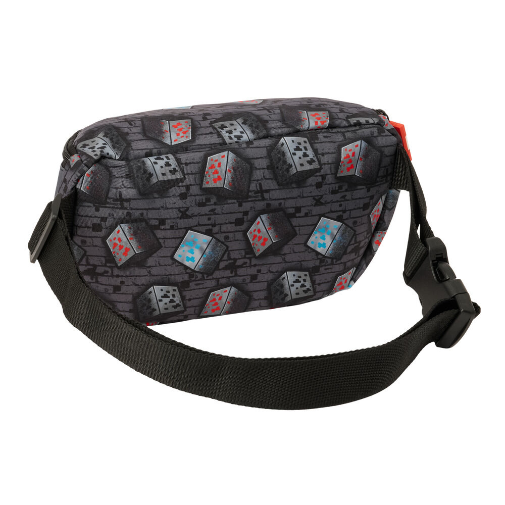 Riñonera Graffiti Minecraft