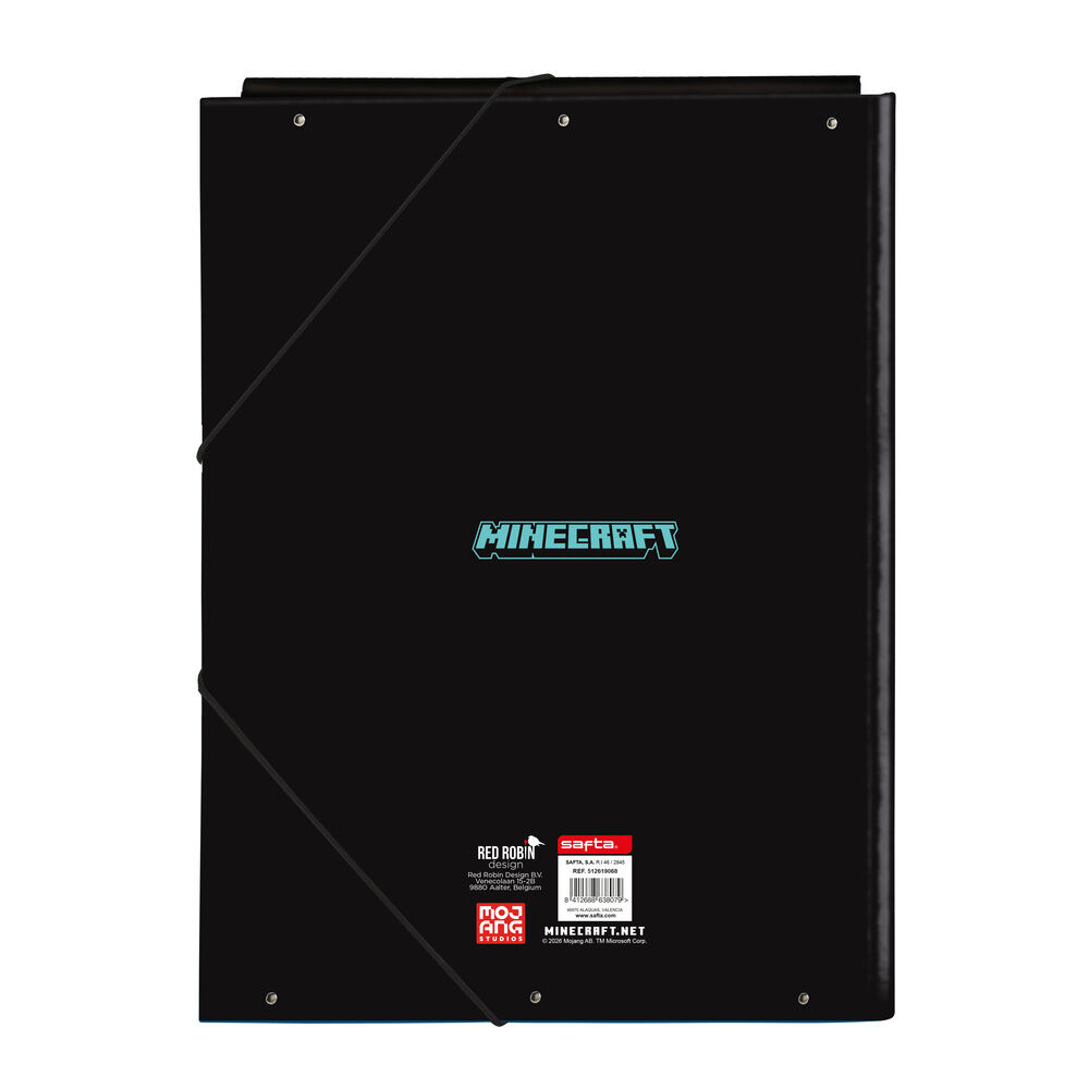 Carpeta A4 solapas Screen Minecraft