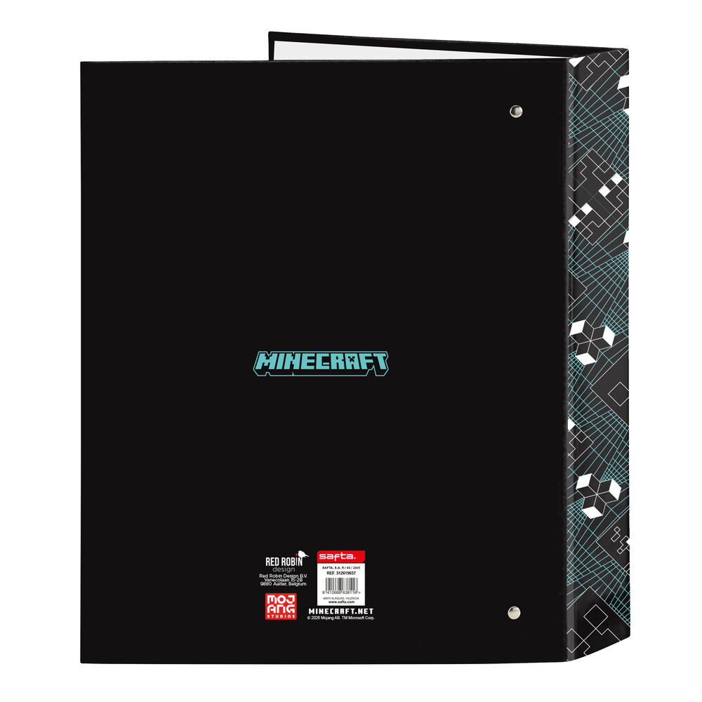 Carpeta A4 anillas Screen Minecraft