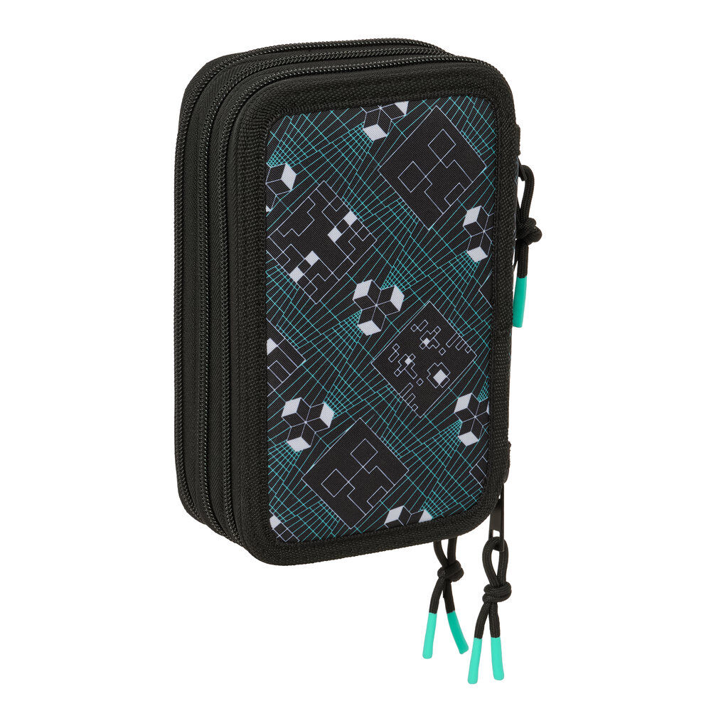 Plumier Screen Minecraft triple 37pzs