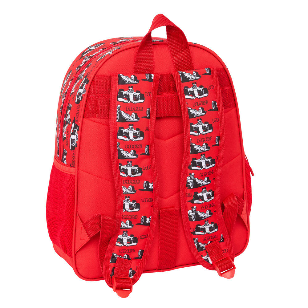 Mochila Racing Mickey & Friends Disney 38cm adaptable