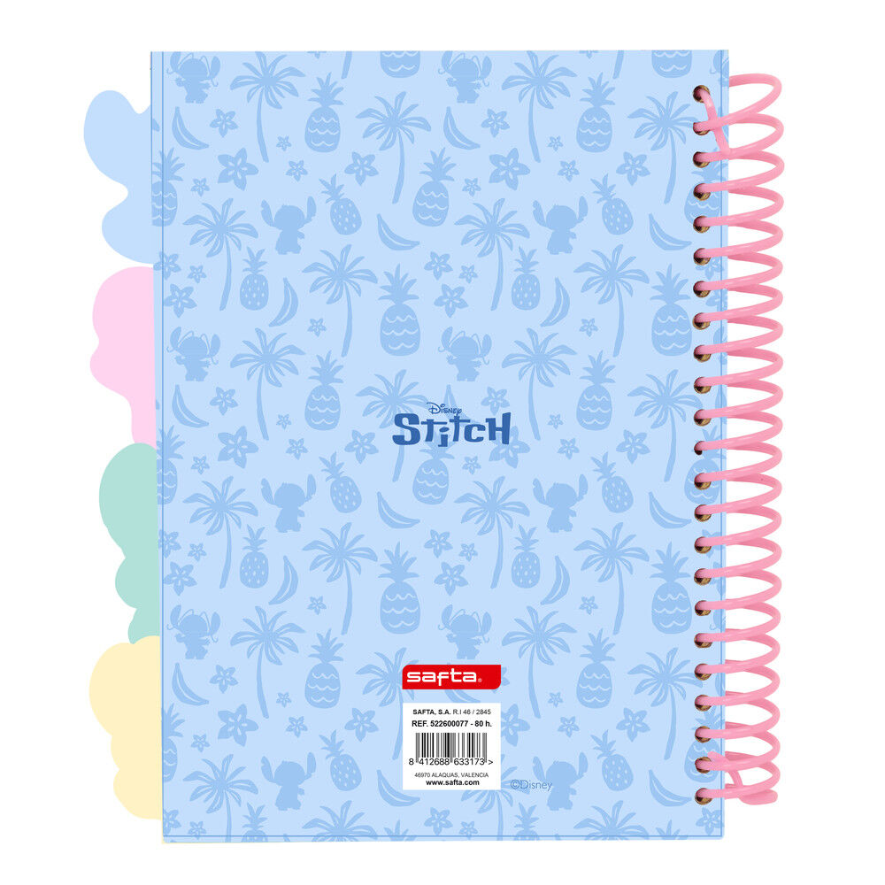Cuaderno A5 Stitch Disney