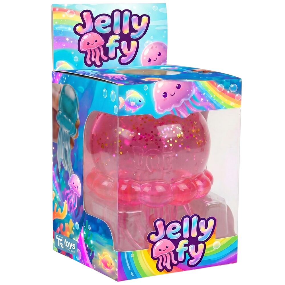 Medusa Antiestres Squishy Jellyfy 8cm surtido