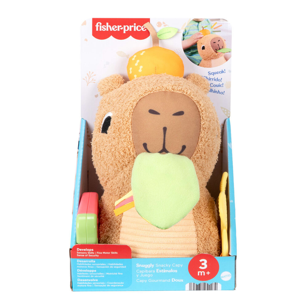 Peluche Capibara Estimulos y Juego