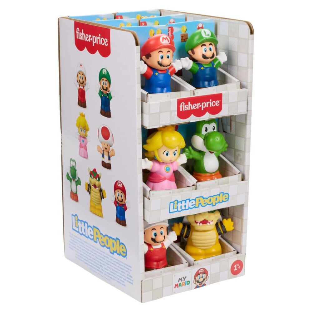 Figura Mario Bros Little People Collector 7cm surtido
