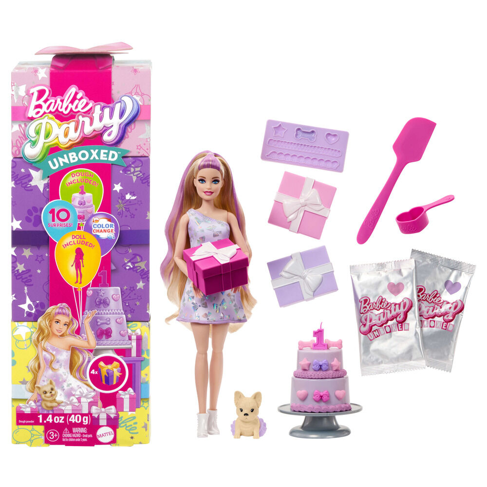 Muñeca Party Reveal Barbie surtido