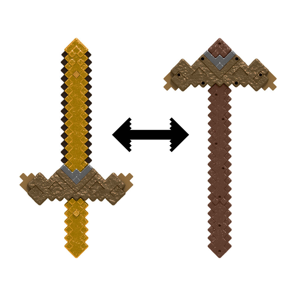 Espada Pico Transformable Minecraft