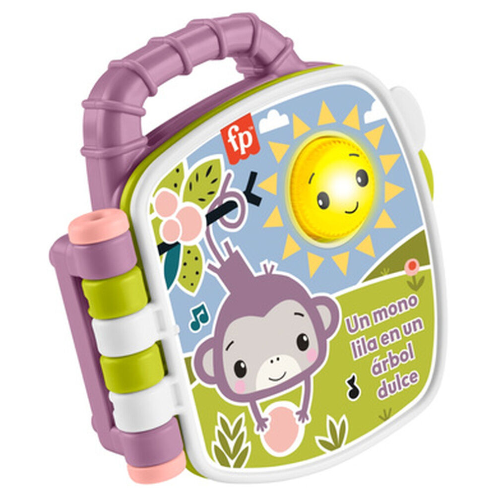 Libro Musical Mono Morado español