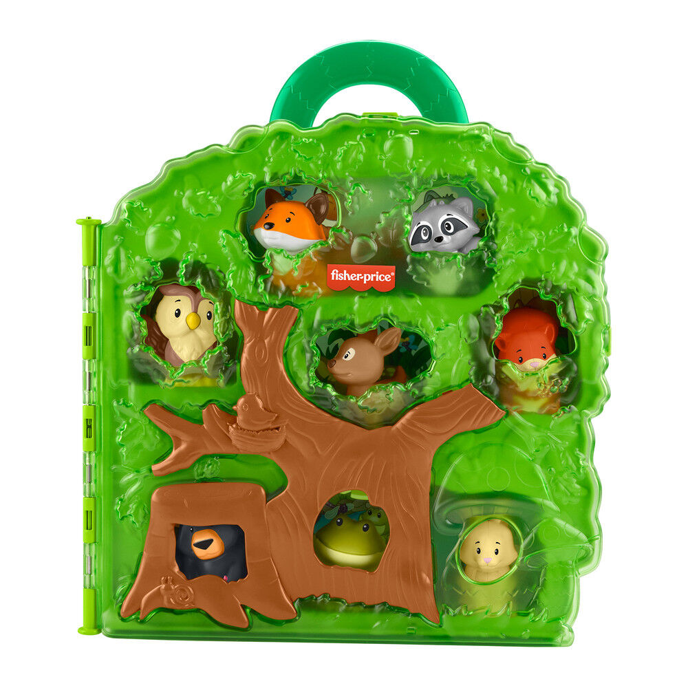 Estuche Arbol de los Animales del Bosque Little People Collector