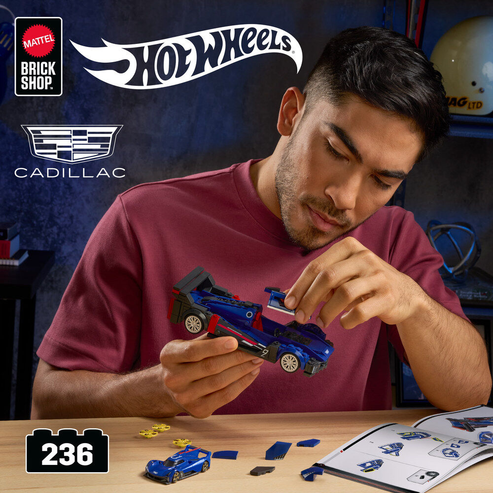 Set Construccion Speed Cadillac Project GTP Hot Wheels