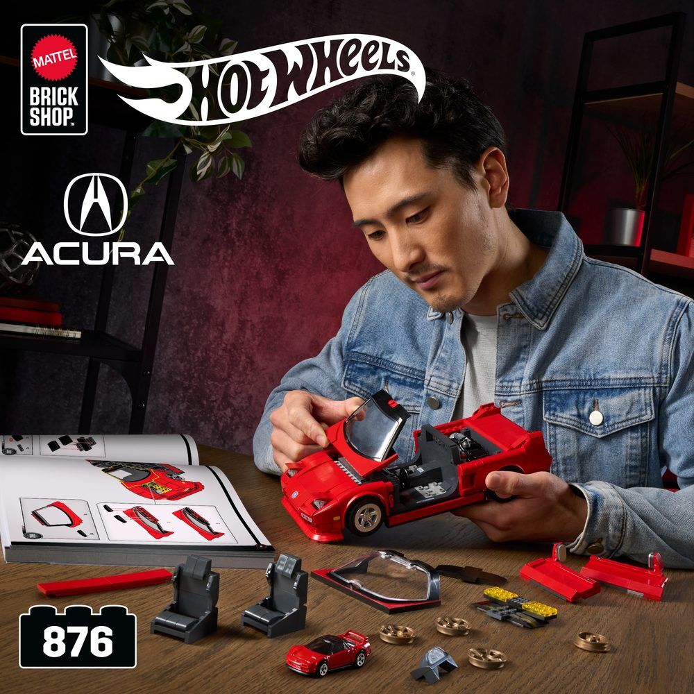 Set Construccion Elite Acura NSX Hot Wheels