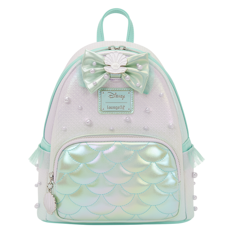 Mochila Iridescent Pearl La Sirenita Disney Loungefly 26cm