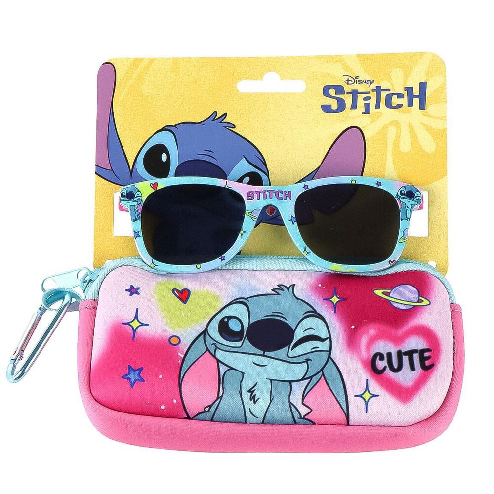 Gafas sol + funda Stitch Disney