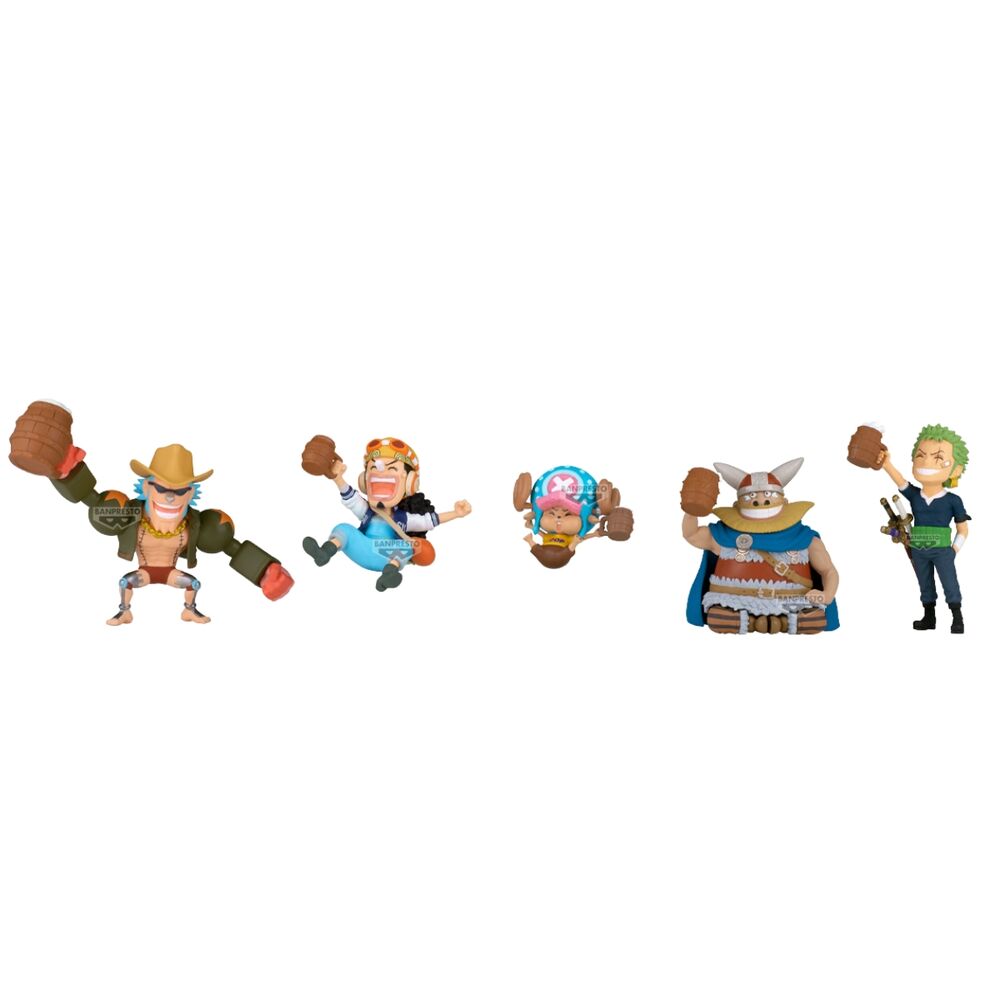 Figura Personajes World Collectable Figure Banquet 2 One Piece 7cm surtido