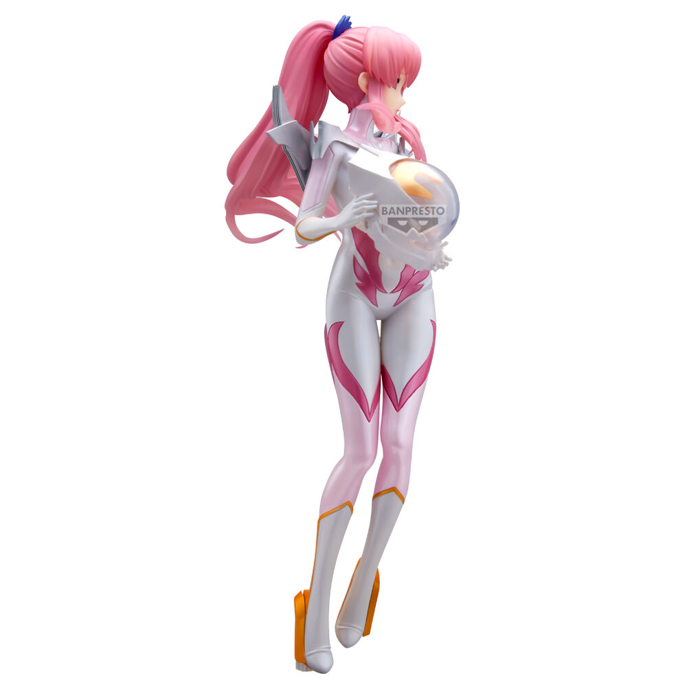 Figura Lacus Clyne Glitter Glamours Mobile Suit Gundam Seed Freedom 22cm