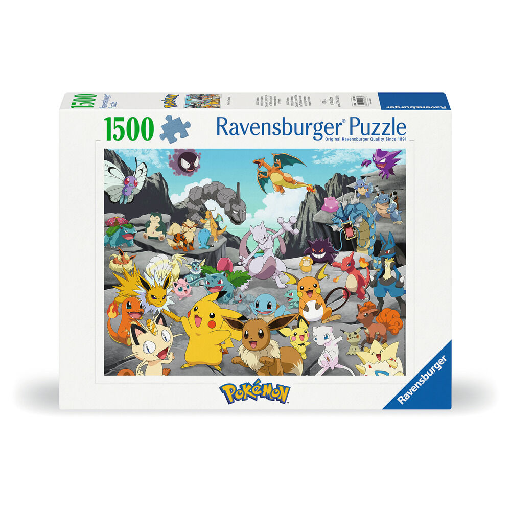 Puzzle Pokemon 1500pzs