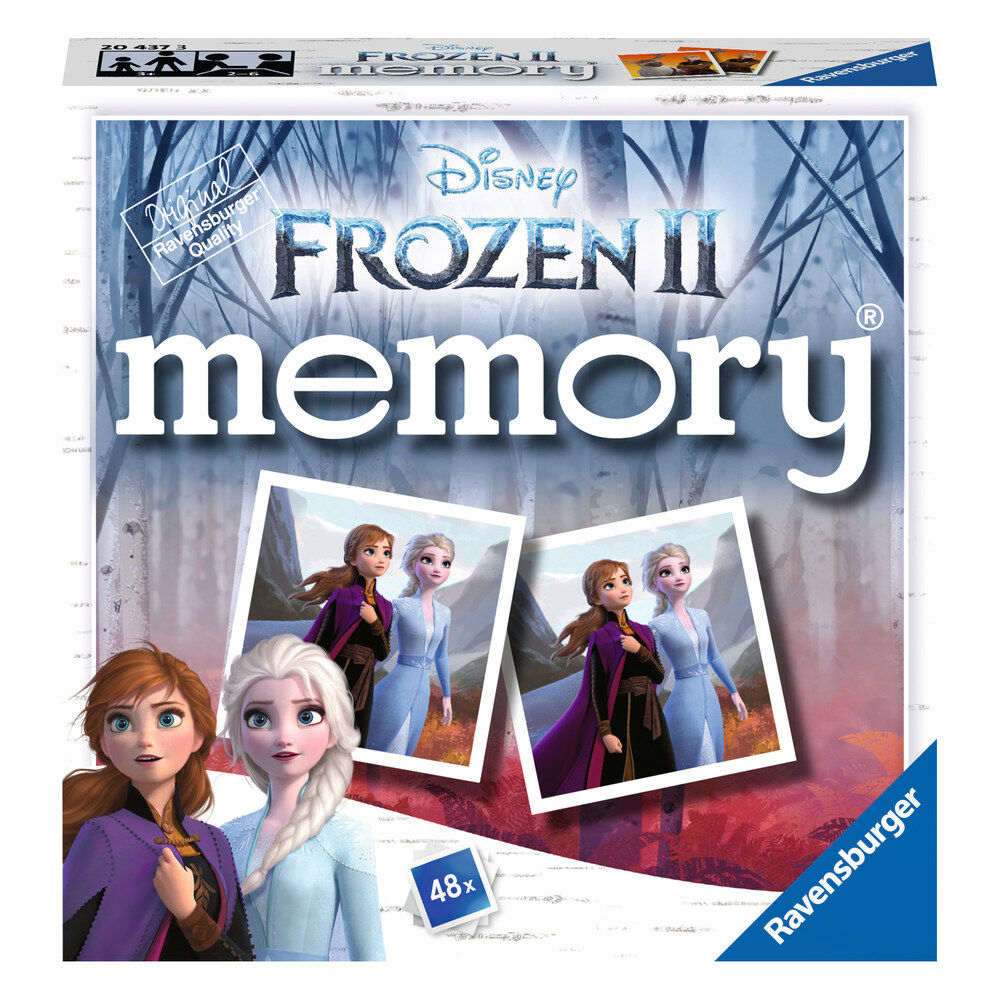 Juego Memory pocket Frozen