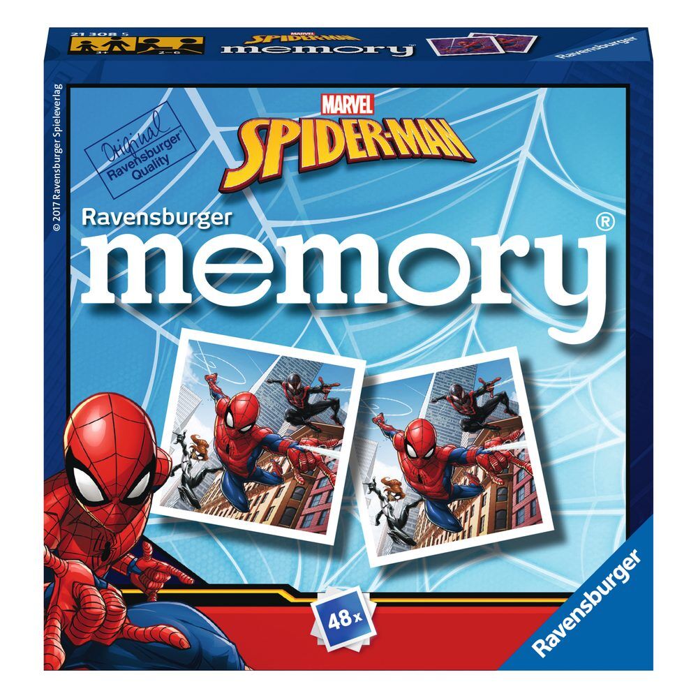 Juego Memory pocket Spiderman Marvel
