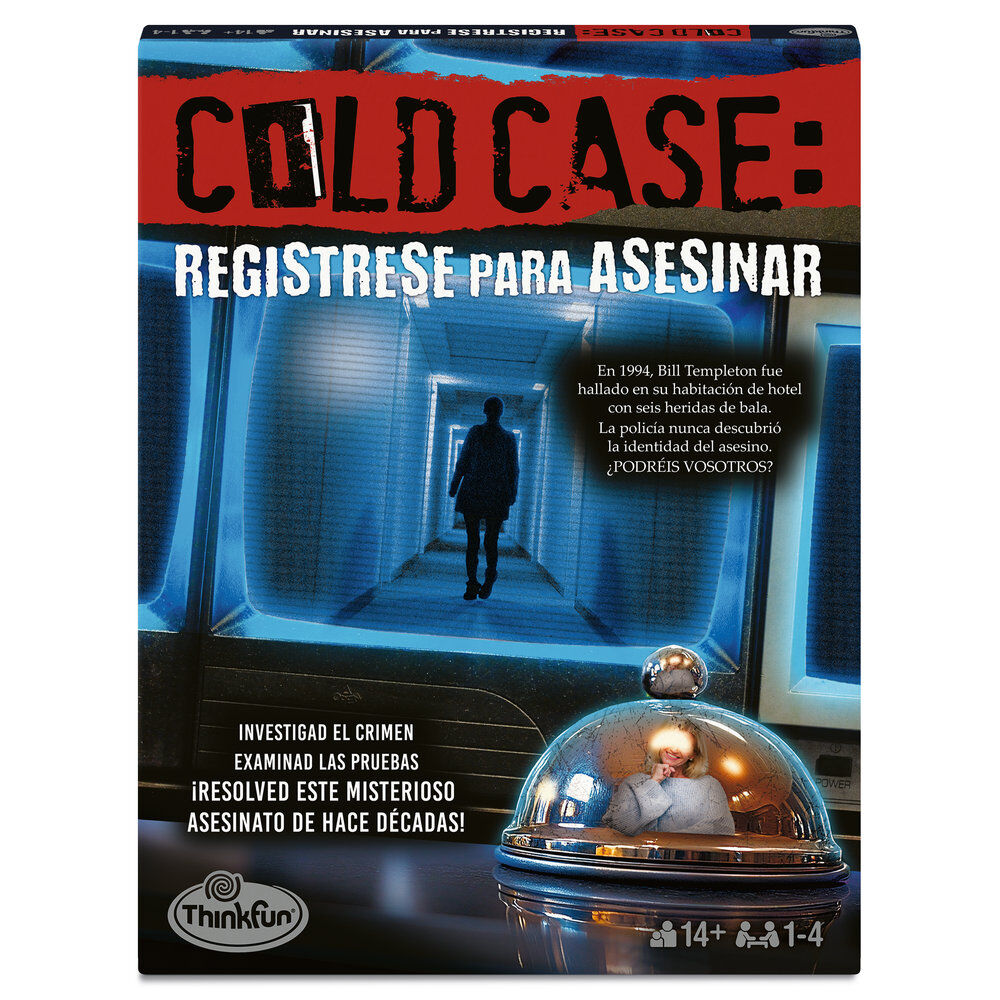 Juego de mesa caso sin resolver Registrese para asesinar