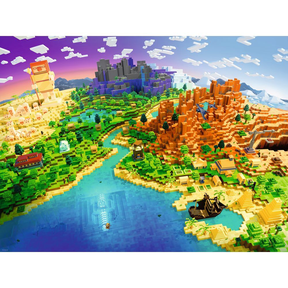 Puzzle Minecraft 1500pzs