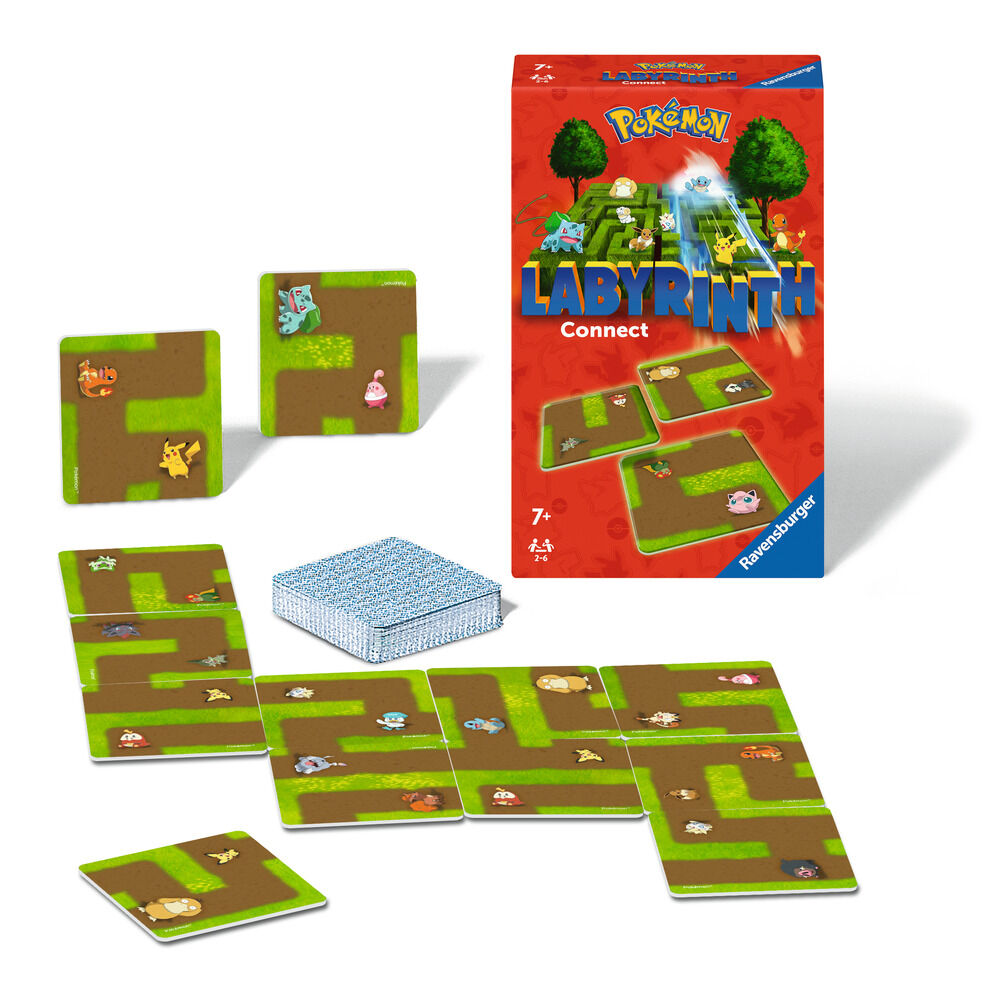 Juego de mesa Laberinto Connect Pokemon