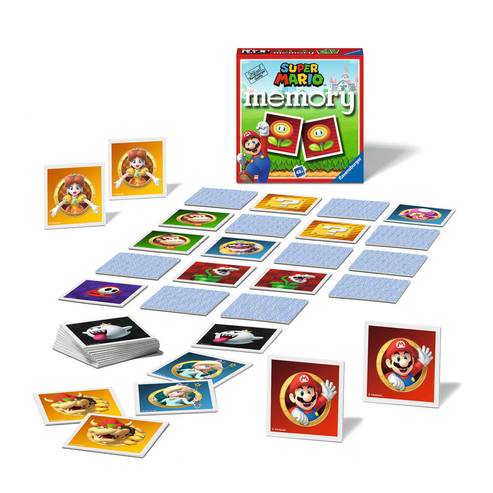 Juego Memory pocket Super Mario