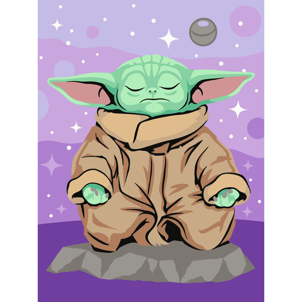Kit de pintura CreArt Grogu Star Wars