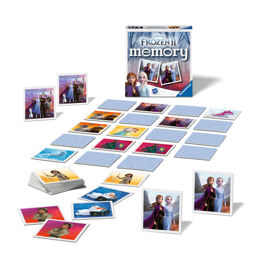 Juego Memory pocket Frozen