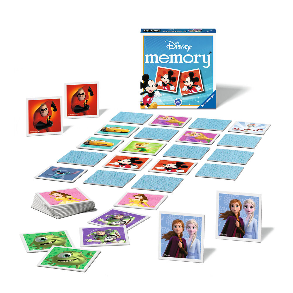 Juego Memory pocket Mickey Disney