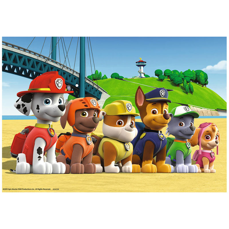 Puzzle Patrulla Canina Paw Patrol Beach 2x24pz