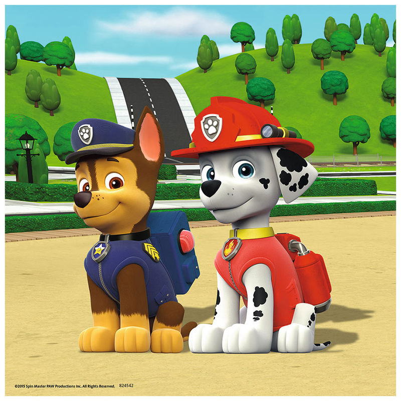 Puzzles Patrulla Canina Paw Patrol 3x49pz