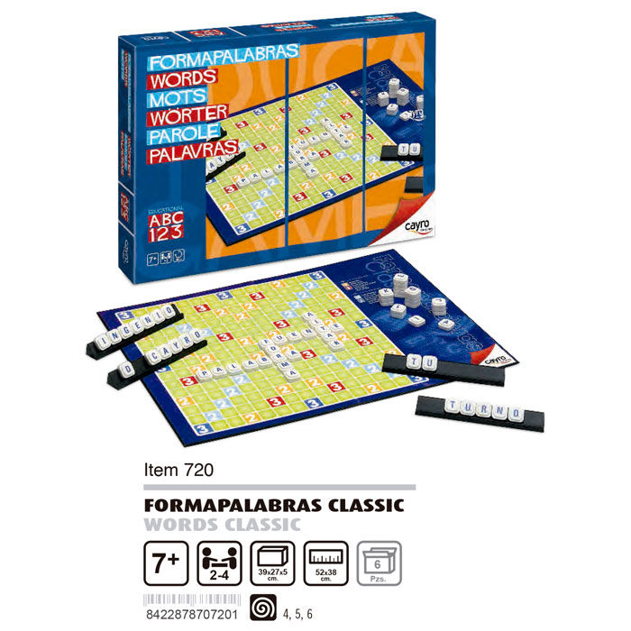 Juego de mesa Formapalabras classic