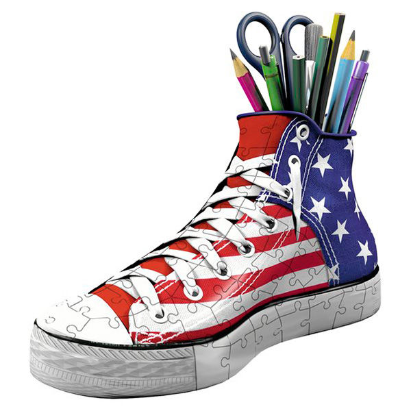 Puzzle 3D Zapatilla American Style 108pz