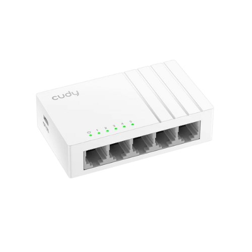 HUB SWITCH 5 PTOS CUDY GS105U GIGABIT USB-C METAL