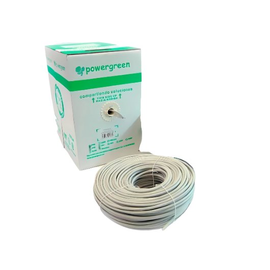 BOBINA DE CABLE PEPEGREEN CAT6 UTP 305M