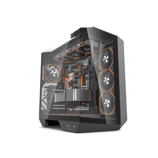 TORRE DARKFLASH DY470 NEGRA ATX