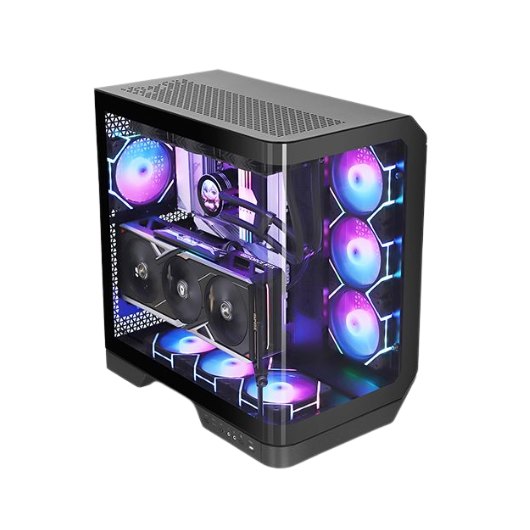TORRE DARKFLASH DY570 NEGRA ATX