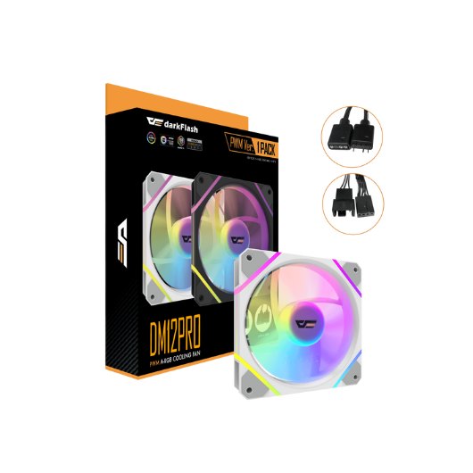 VENTILADOR DARKFLASH DM12 PRO BLANCO